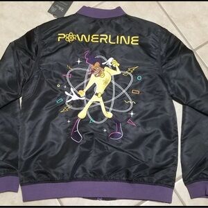 Cakeworthy Powerline  Bomber Jacket Unisex Large